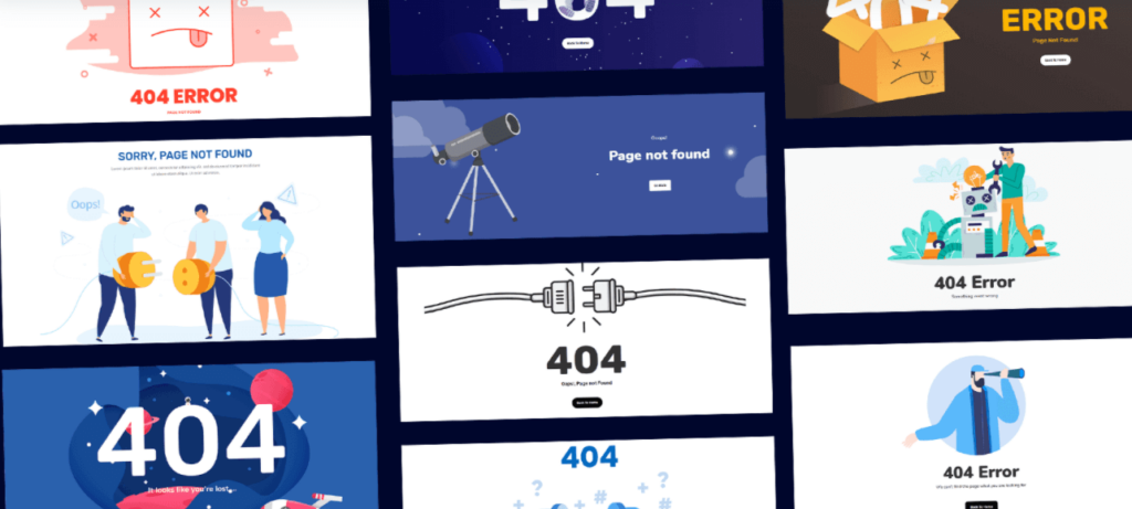 Divi Next 404 Layouts
