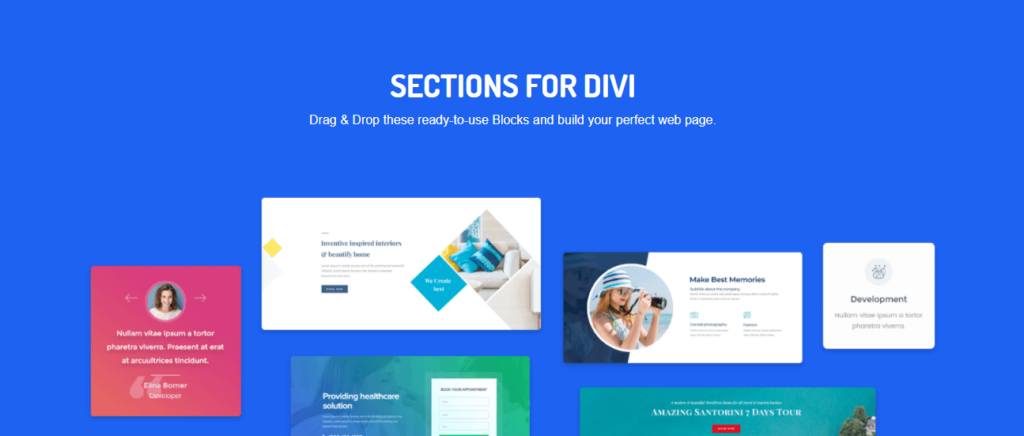 Ready-to-use Divi blocks from Divi Monk