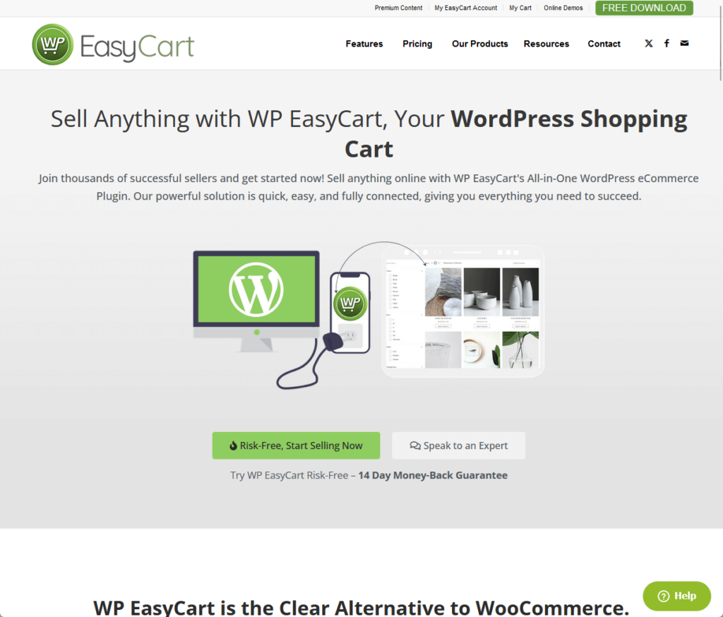 Sell Anything with WP EasyCart, Your WordPress Shopping Cart