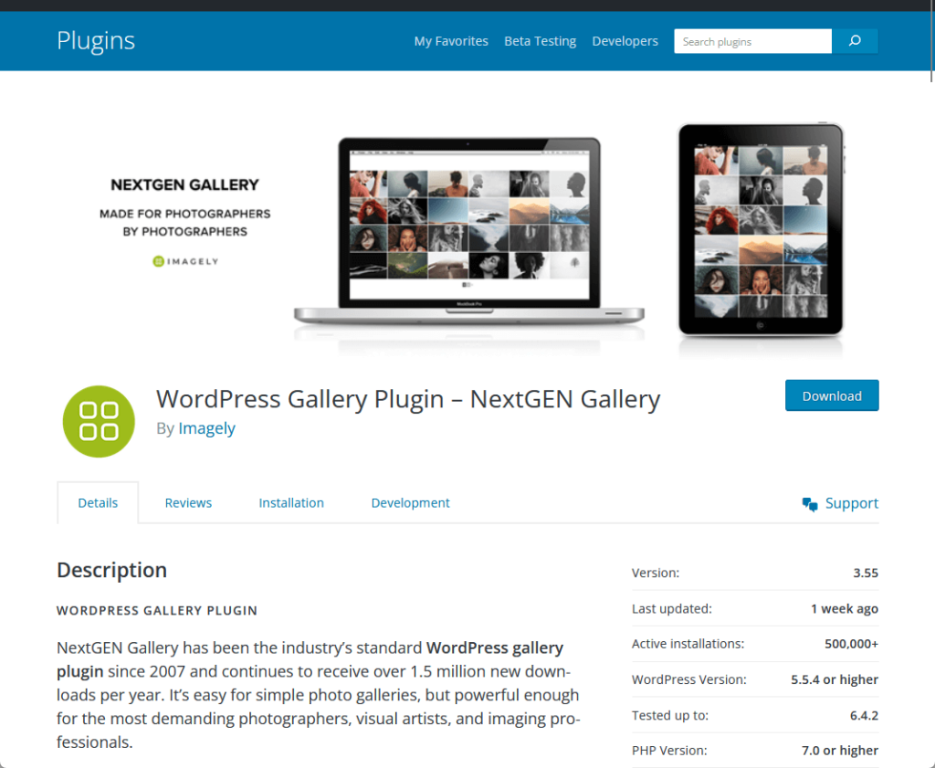 WordPress Gallery Plugin – NextGEN Gallery