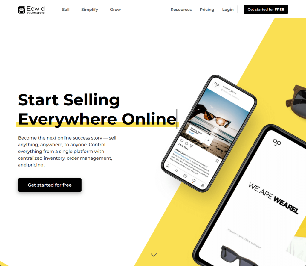Ecwid by Lightspeed: Start Selling Everywhere Online