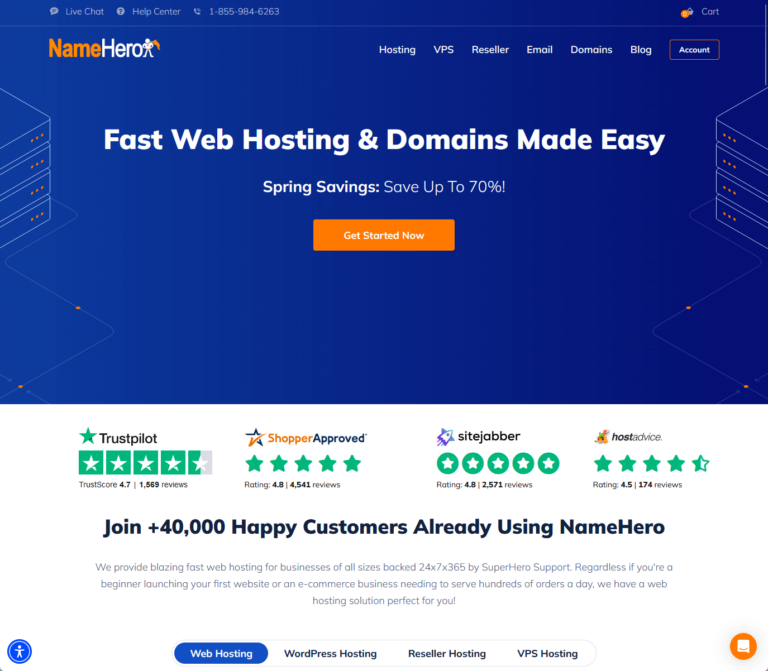 NameHero Hosting Review: Are the High Costs Worth It?