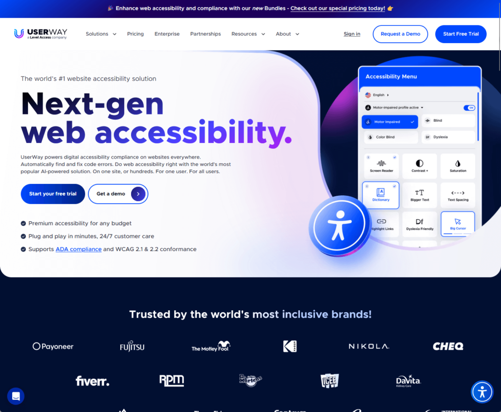 Next-gen web accessibility