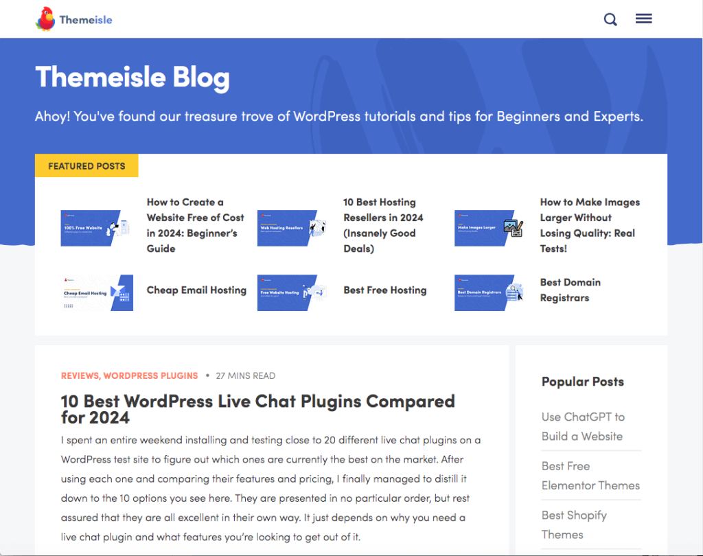 ThemeIsle Blog: Ahoy! You’ve found our treasure trove of WordPress tutorials and tips for Beginners and Experts.